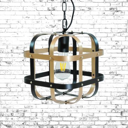 Candelabro suspenso KLATKA 1xE27/10W/230V