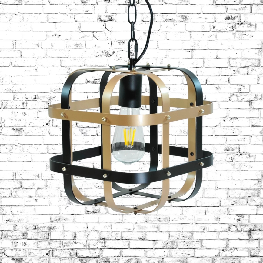 Candelabro suspenso KLATKA 1xE27/10W/230V