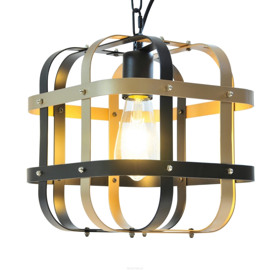 Candelabro suspenso KLATKA 1xE27/10W/230V