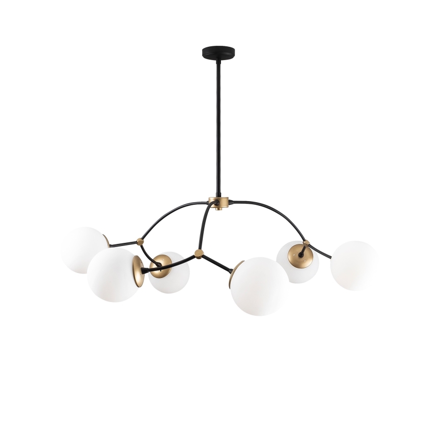 Candelabro suspenso KROMOZOM 6xE27/40W/230V