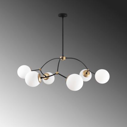 Candelabro suspenso KROMOZOM 6xE27/40W/230V