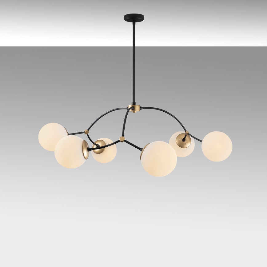 Candelabro suspenso KROMOZOM 6xE27/40W/230V