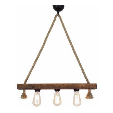 Candelabro suspenso KUTUK 3xE27/40W/230V