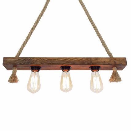 Candelabro suspenso KUTUK 3xE27/40W/230V