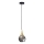 Candelabro suspenso LACRIMA SMOKY 1xE27/60W/230V