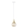 Candelabro suspenso LACRIMA WHITE 1xE27/60W/230V