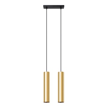 Candelabro suspenso LAGOS 2xGU10/10W/230V dourada