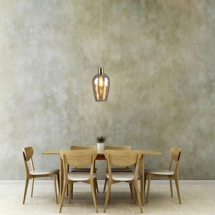 Candelabro suspenso LAGRI 1xE27/20W/230V