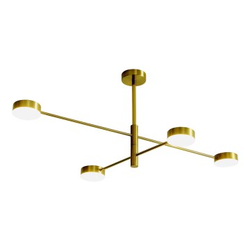 Candelabro suspenso LED 4xLED/12W/230V 4000K dourada