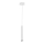 Candelabro suspenso LED ALBA 1xLED/5W/230V branco