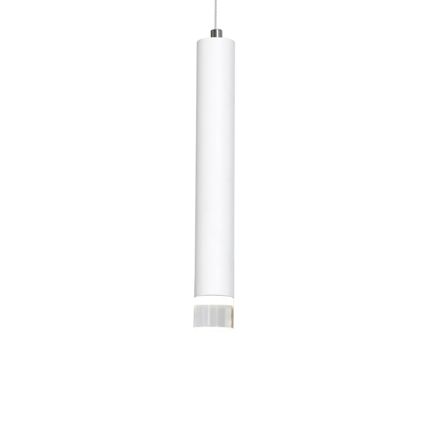 Candelabro suspenso LED ALBA 5xLED/25W/230V branco