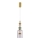 Candelabro suspenso LED ARTE LED/12W/230V diâmetro 13 cm latão