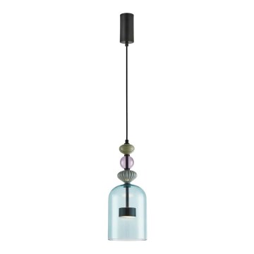 Candelabro suspenso LED ARTE LED/12W/230V diâmetro 16 cm preto