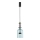 Candelabro suspenso LED ARTE LED/12W/230V diâmetro 16 cm preto