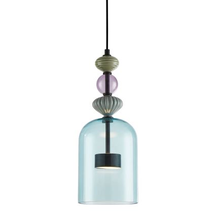 Candelabro suspenso LED ARTE LED/12W/230V diâmetro 16 cm preto