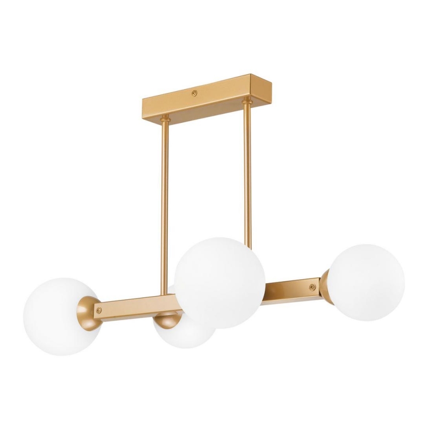 Candelabro suspenso LED ASTRO 4xG9/5W/230V dourado