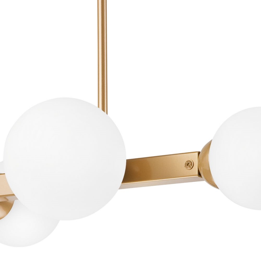 Candelabro suspenso LED ASTRO 4xG9/5W/230V dourado