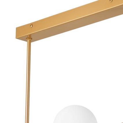 Candelabro suspenso LED ASTRO 6xG9/5W/230V dourado