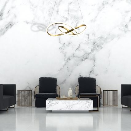 Candelabro suspenso LED CAPPIO LED/36W/230V dourado