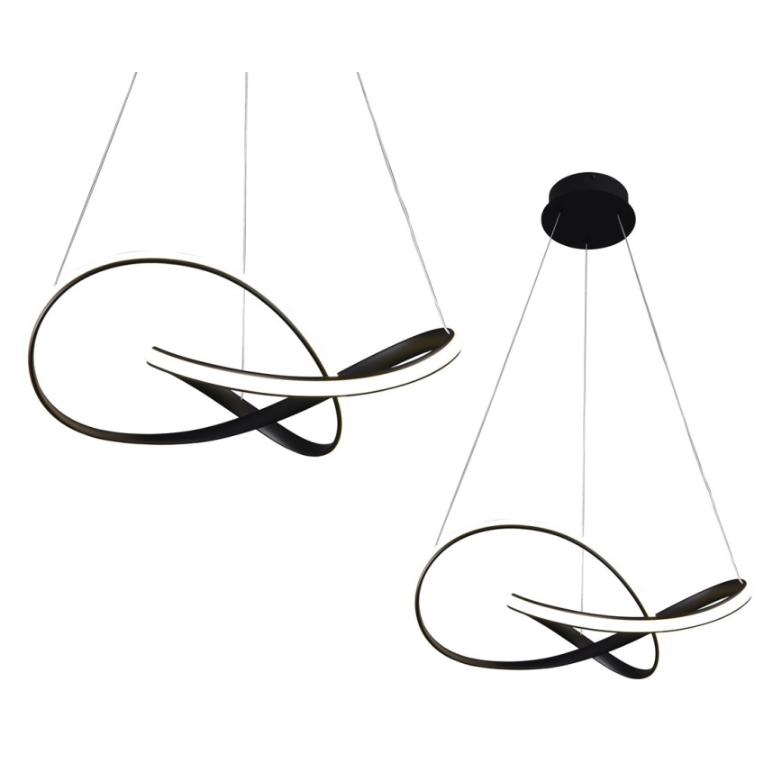 Candelabro suspenso LED CAPPIO LED/36W/230V preto