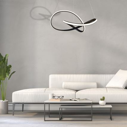 Candelabro suspenso LED CAPPIO LED/36W/230V preto