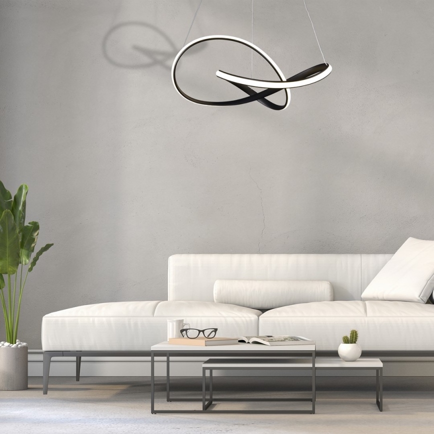 Candelabro suspenso LED CAPPIO LED/36W/230V preto