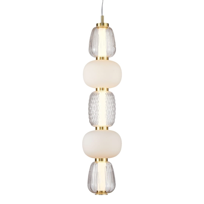 Candelabro suspenso LED CARO LED/40W/230V dourada