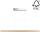 Candelabro suspenso LED com regulação DEROTT 3xLED/14W/230V carvalho – FSC certificado