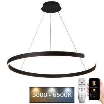 Candelabro suspenso LED com regulação LED/100W/230V 3000-6500K + controlo remoto