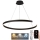 Candelabro suspenso LED com regulação LED/100W/230V 3000-6500K + controlo remoto