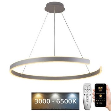 Candelabro suspenso LED com regulação LED/100W/230V 3000-6500K + controlo remoto