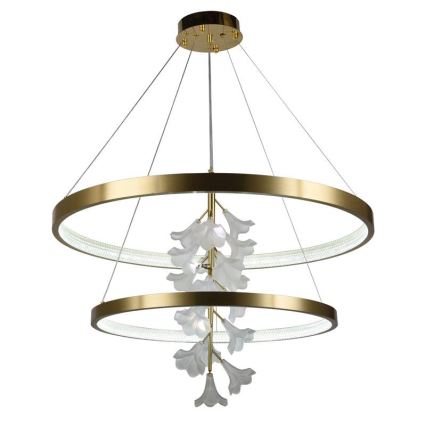 Candelabro suspenso LED com regulação LED/100W/230V 3000-6500K + controlo remoto