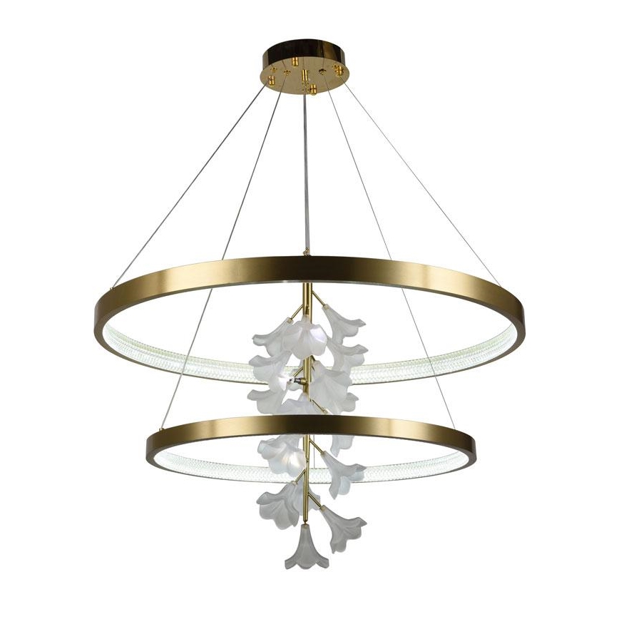 Candelabro suspenso LED com regulação LED/100W/230V 3000-6500K + controlo remoto
