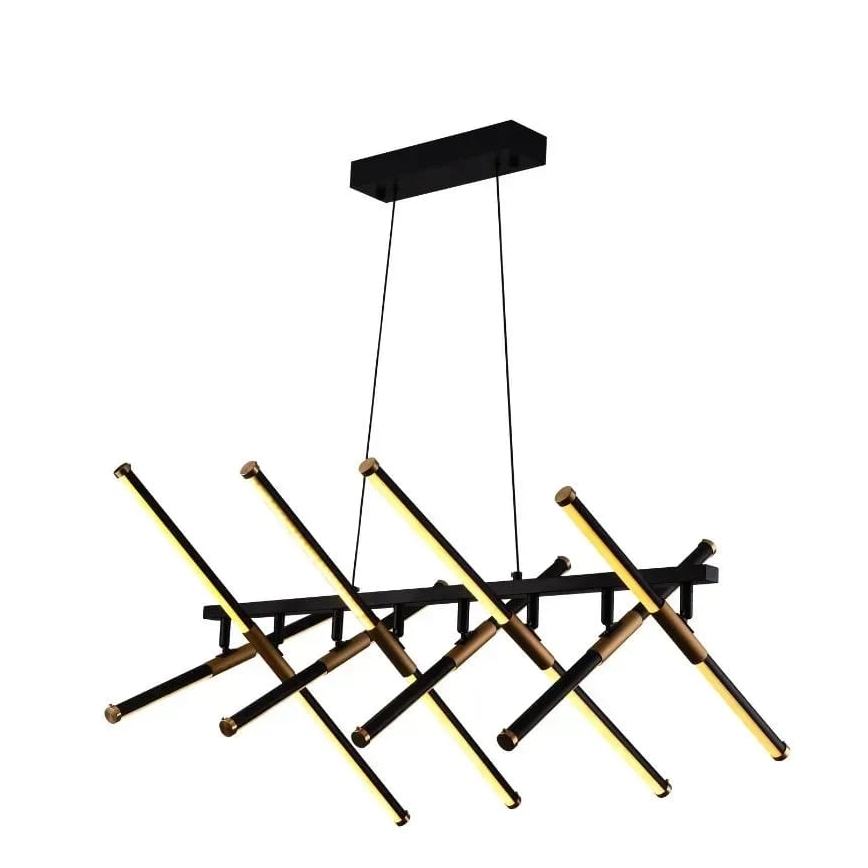 Candelabro suspenso LED com regulação LED/100W/230V 3000-6500K + controlo remoto