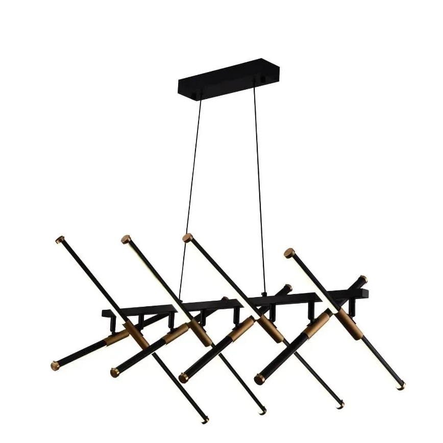 Candelabro suspenso LED com regulação LED/100W/230V 3000-6500K + controlo remoto
