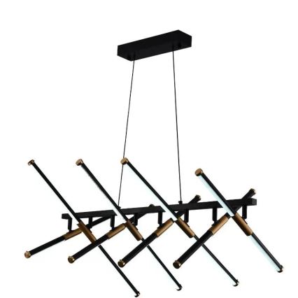 Candelabro suspenso LED com regulação LED/100W/230V 3000-6500K + controlo remoto