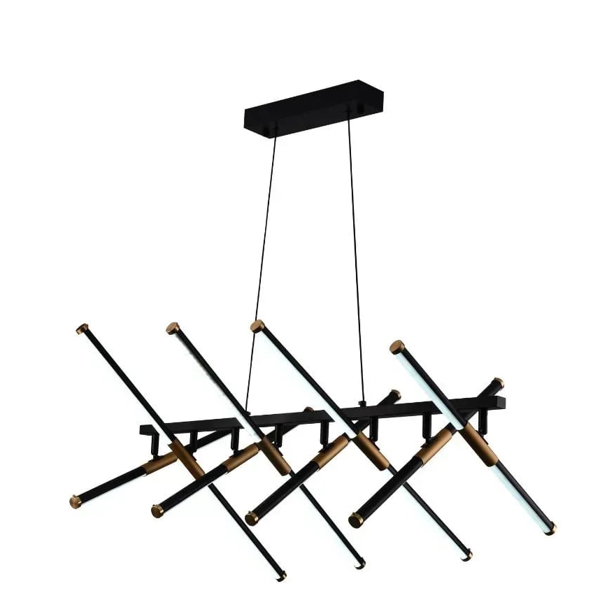 Candelabro suspenso LED com regulação LED/100W/230V 3000-6500K + controlo remoto