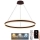Candelabro suspenso LED com regulação LED/110W/230V 3000-6500K + controlo remoto