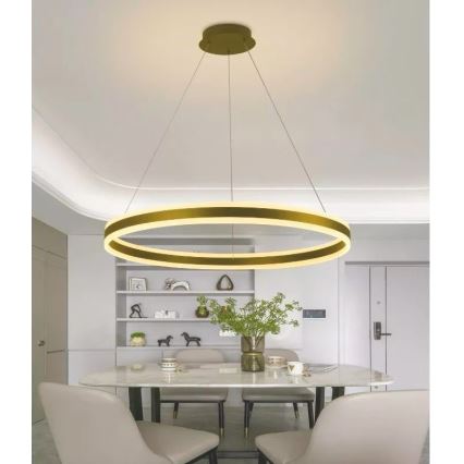 Candelabro suspenso LED com regulação LED/110W/230V 3000-6500K + controlo remoto