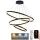 Candelabro suspenso LED com regulação LED/125W/230V 3000-6500K + controlo remoto