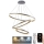Candelabro suspenso LED com regulação LED/125W/230V 3000-6500K + controlo remoto