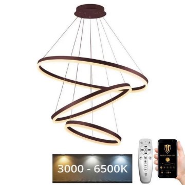 Candelabro suspenso LED com regulação LED/125W/230V 3000-6500K + controlo remoto