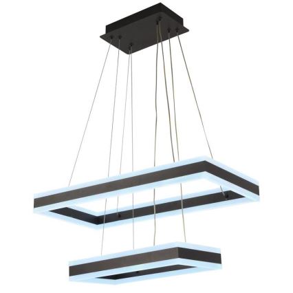 Candelabro suspenso LED com regulação LED/130W/230V 3000-6500K + controlo remoto