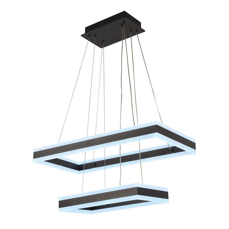 Candelabro suspenso LED com regulação LED/130W/230V 3000-6500K + controlo remoto