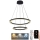 Candelabro suspenso LED com regulação LED/130W/230V 3000-6500K + controlo remoto