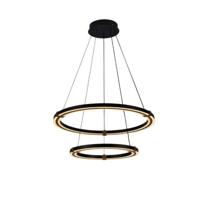 Candelabro suspenso LED com regulação LED/130W/230V 3000-6500K + controlo remoto