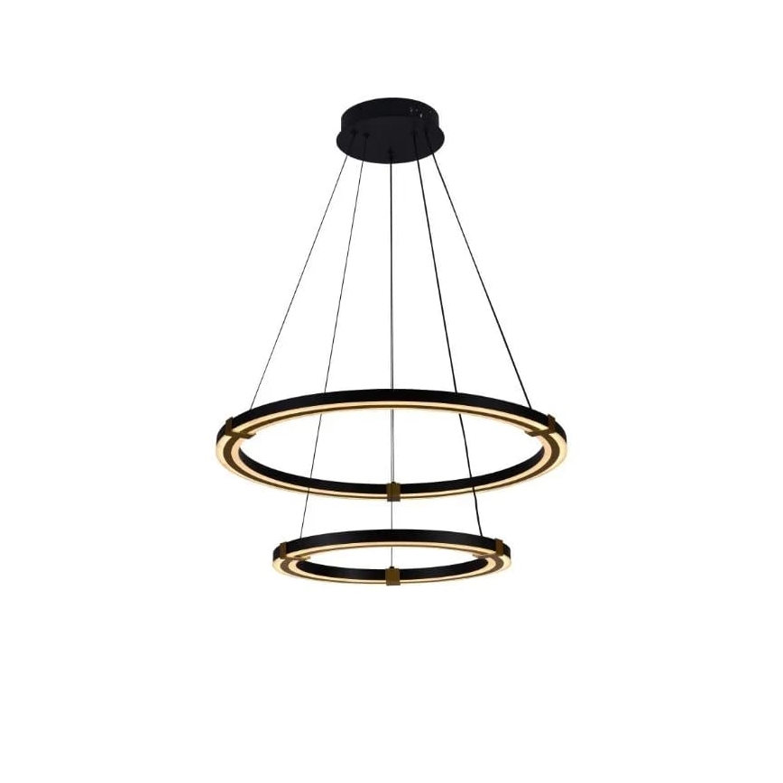 Candelabro suspenso LED com regulação LED/130W/230V 3000-6500K + controlo remoto
