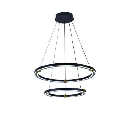 Candelabro suspenso LED com regulação LED/130W/230V 3000-6500K + controlo remoto