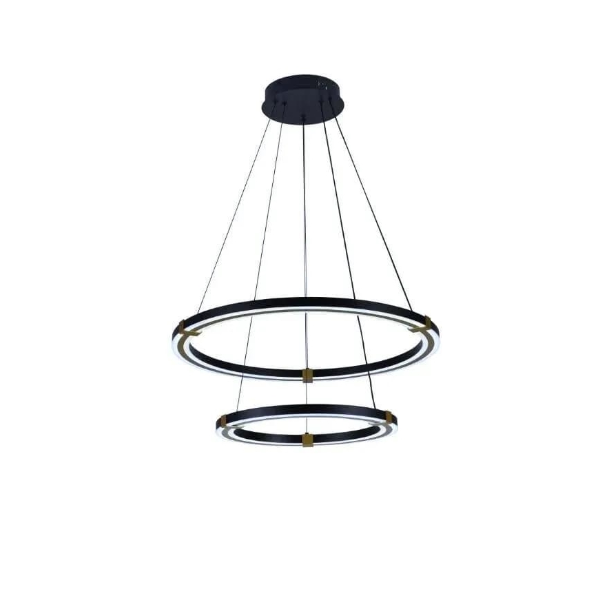 Candelabro suspenso LED com regulação LED/130W/230V 3000-6500K + controlo remoto