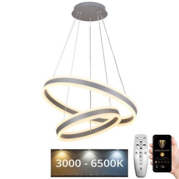 Candelabro suspenso LED com regulação LED/135W/230V 3000-6500K + controlo remoto